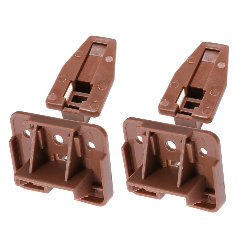 Seweder 20PCS Drawer Slide Track Guide Glide for Center Mount Drawer for Dressers and for Nightstand for Kenlin for Rite-Trak 1 Drawer Systems - Image 3